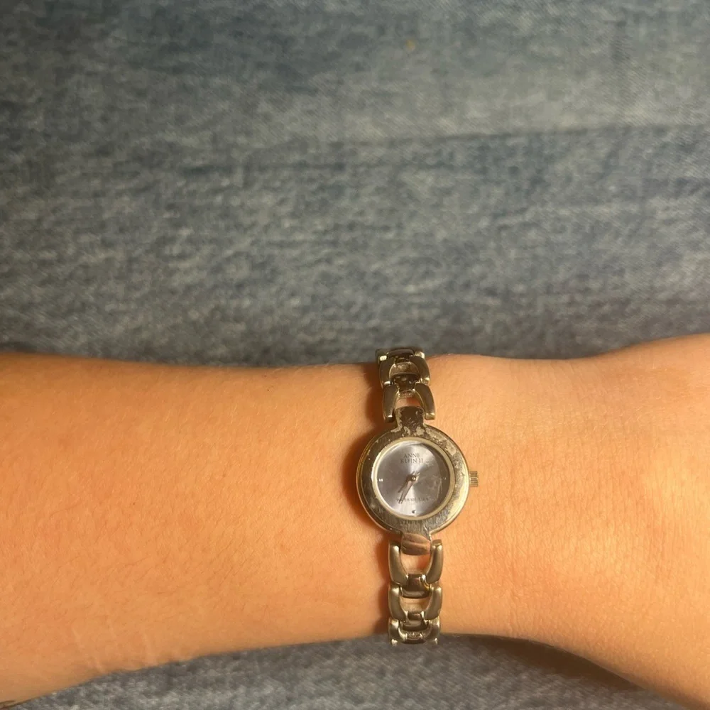 Vintage Anne Klein Silver Women's Watch